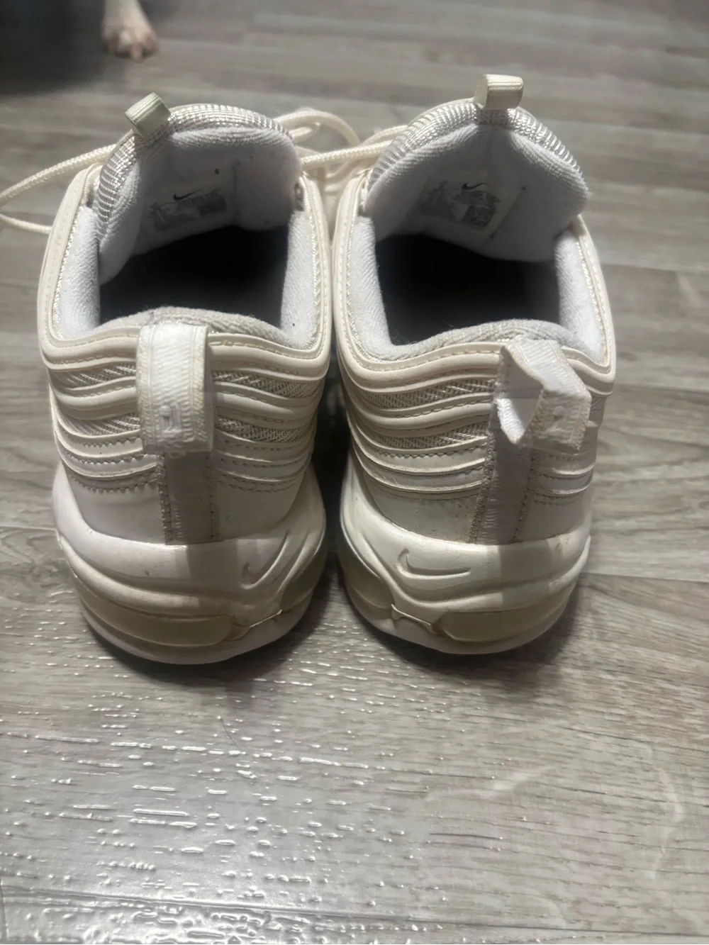 Nike Off-White/Cream Air Max 97 Sneakers